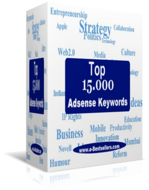 Product picture Top 15000 Adsense Keywords