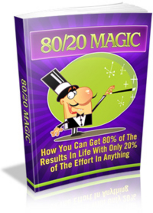 Product picture 80vs20-Magic: Get 80 Results with Only 20 Effort