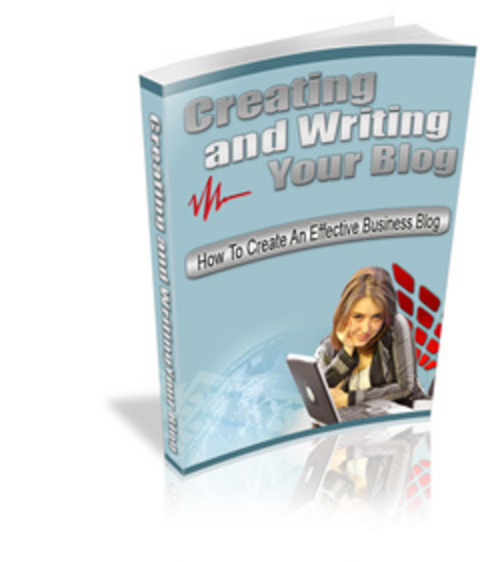 Product picture New! Creating and Writing Your Blog