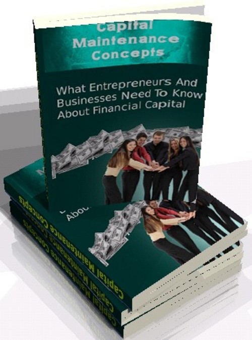 Product picture New! Capital Maintenance Concepts.