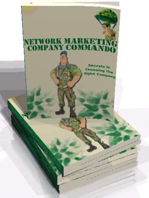 Product picture New! Network Marketing Company Commando 