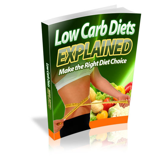 Product picture Low Carb Diets Explained 