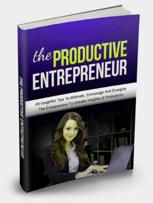 Product picture The Productive Entrepreneur 
