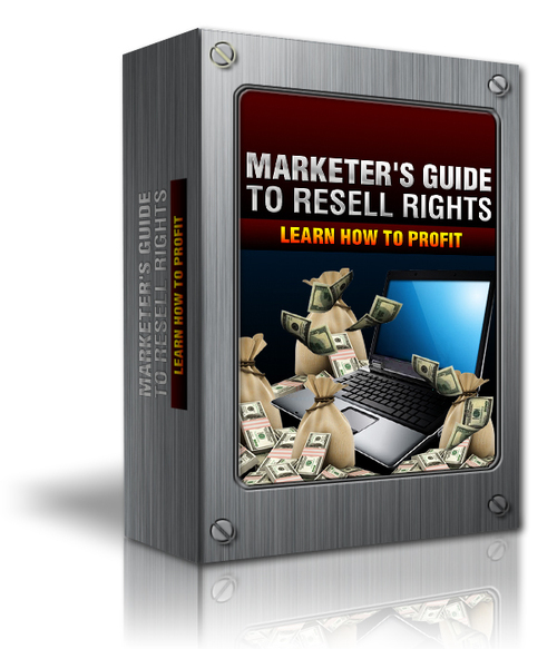 Product picture Marketers Guide To Resell Rights 