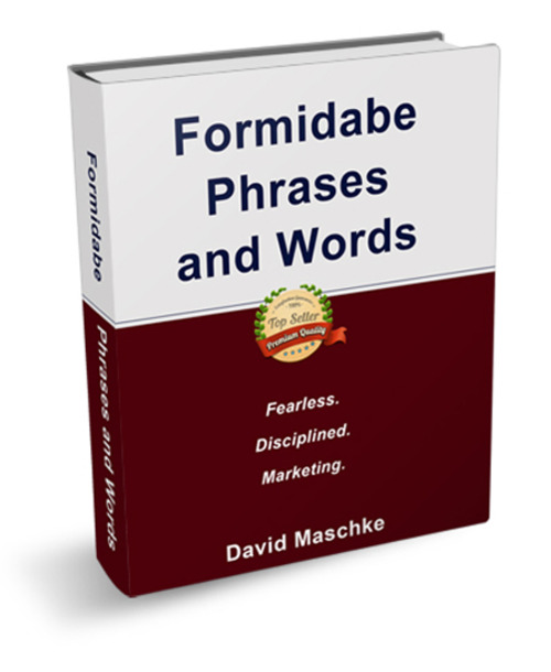 Product picture Formidable Phrases And Words